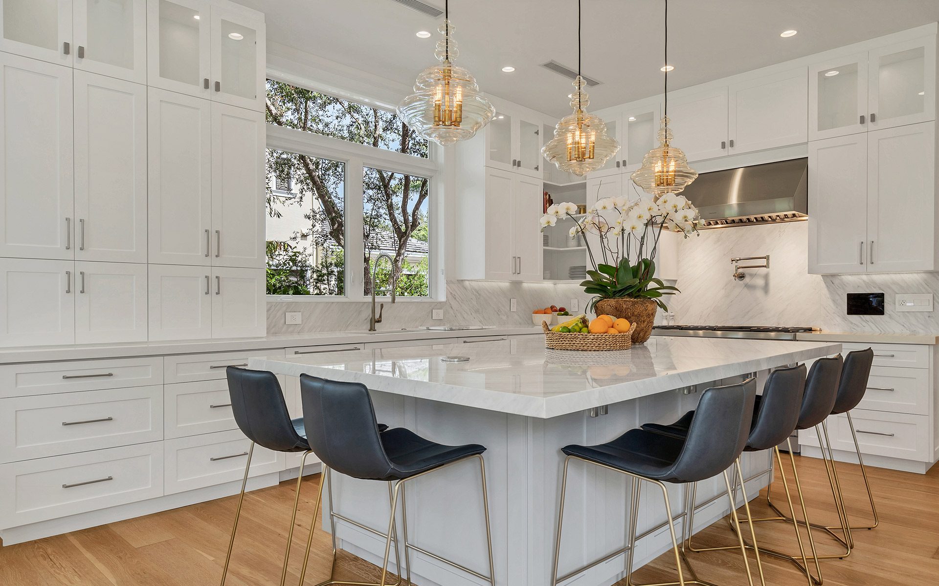pinecrest plantation style new build kitchen