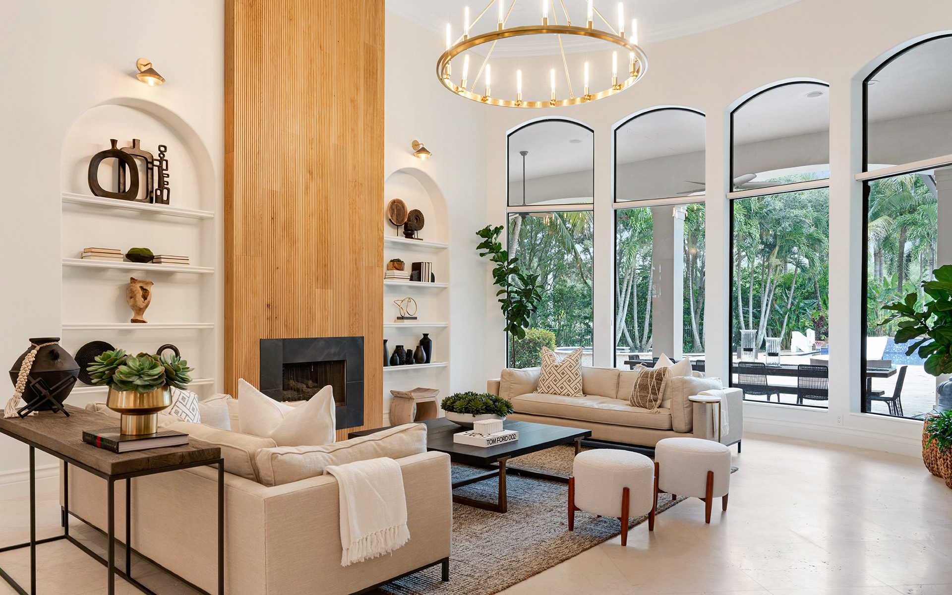 m and b davie mediterranean living room 1